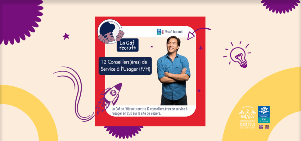 CDD – Conseiller.è.s de service à l’usager en plateforme téléphonique  - Béziers