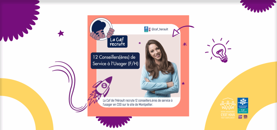 CDD – Conseiller.è.s de service à l’usager en plateforme téléphonique  - Montpellier