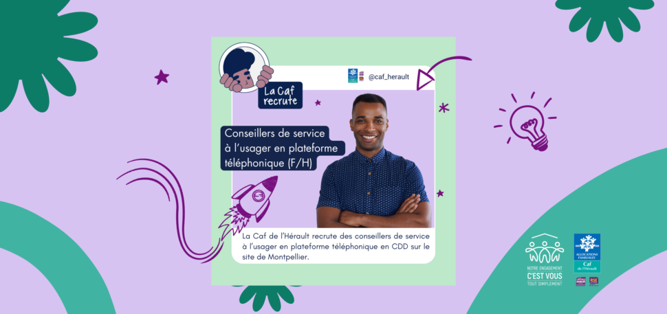 CDD – Conseiller.è.s de service à l’usager en plateforme téléphonique - Montpellier