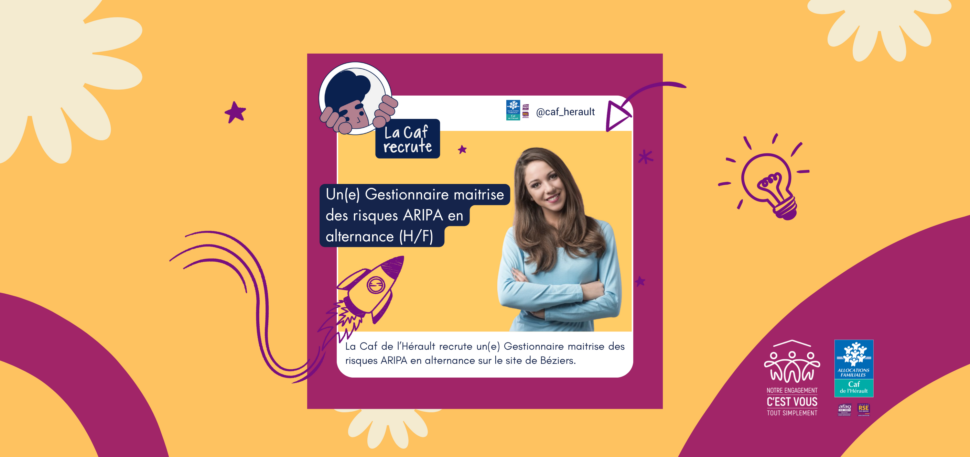 Alternance - Un(e) Gestionnaire maitrise des risques ARIPA en alternance (H/F) - Béziers
