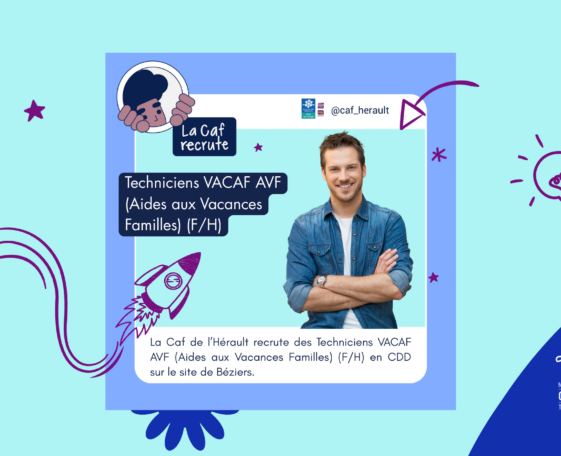 Techniciens.nes VACAF AVF (Aides aux Vacances Famil ...