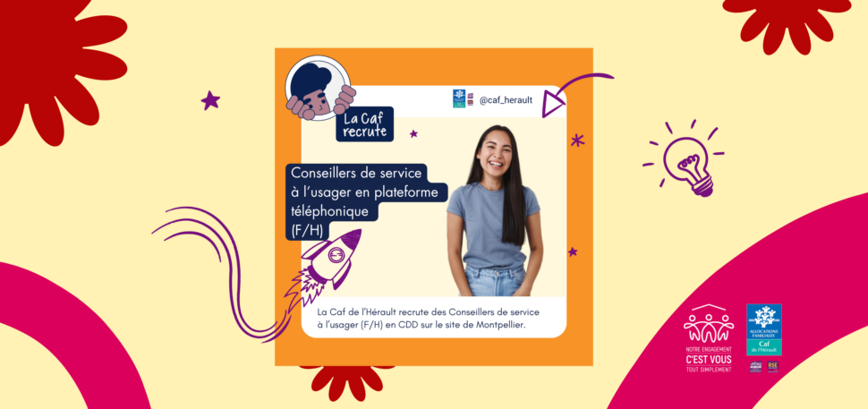 CDD – Conseiller.è.s de service à l’usager en plateforme téléphonique - Montpellier