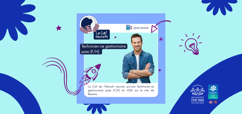 CDD –Technicien.ne gestionnaire paie (F/H) - Béziers