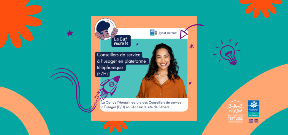 CDD – Conseiller.è.s de service à l’usager en plateforme téléphonique - Béziers