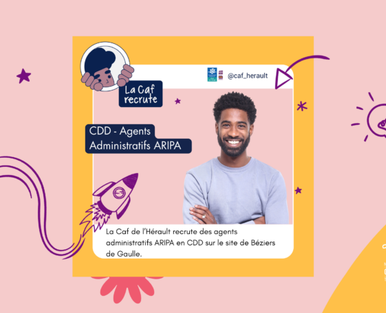 CDD - Agents administratifs ARIPA (H/F) – Bézier ...