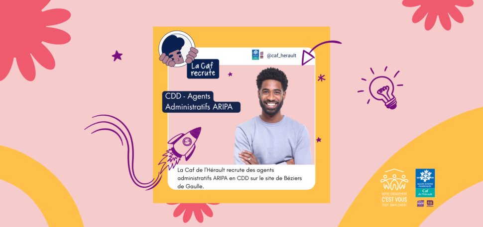 CDD - Agents administratifs ARIPA (H/F) – Béziers