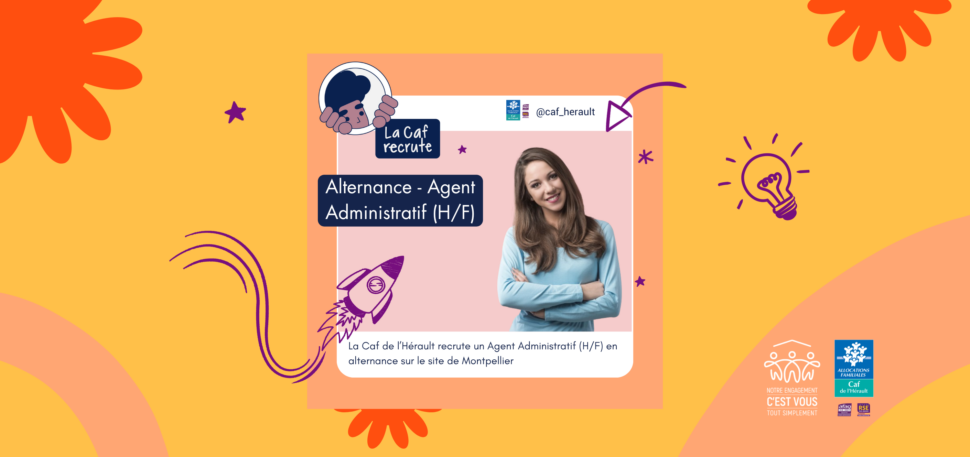 Agent Administratif (H/F) en alternance - Montpellier