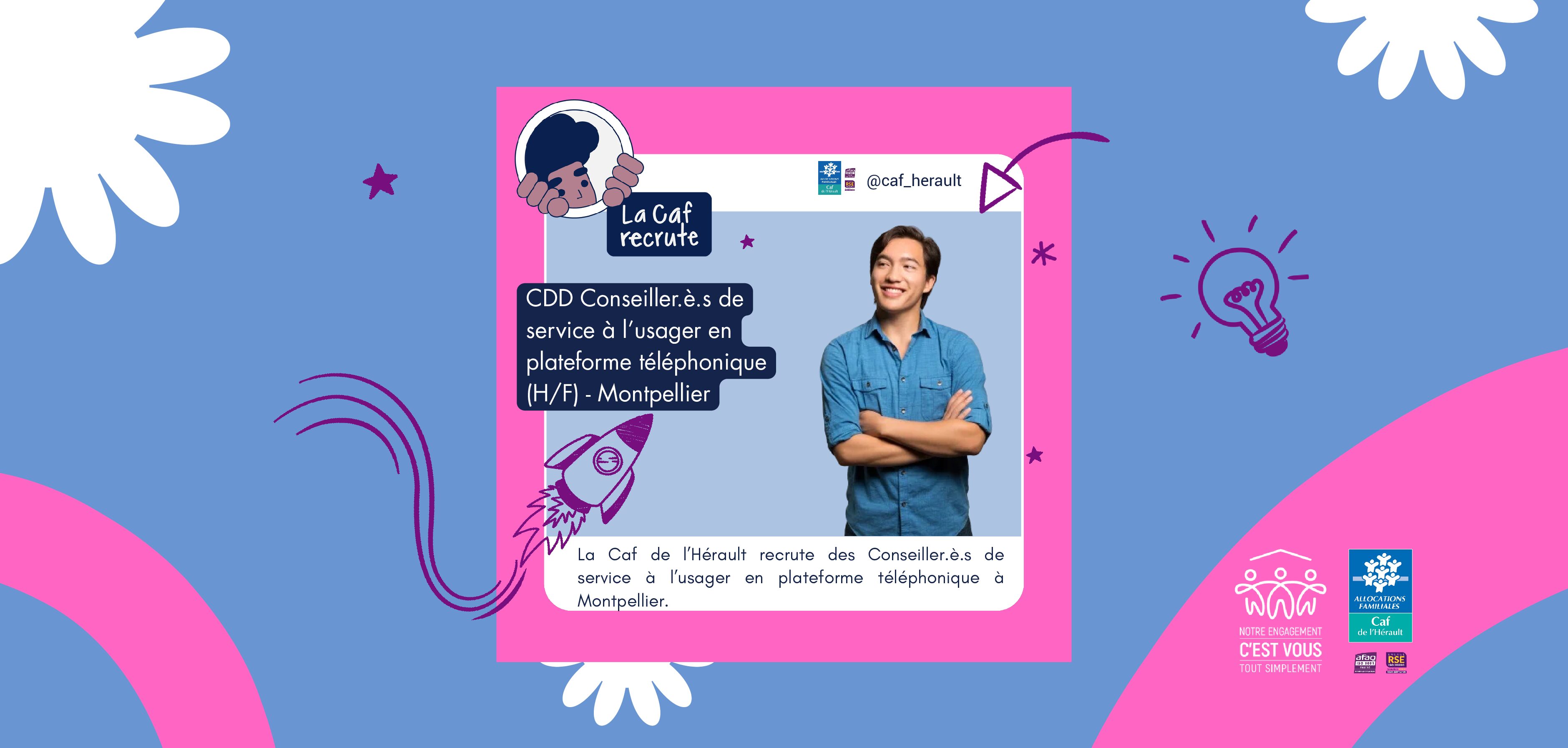 CDD – Conseillers(ères) de service à l’usager ...