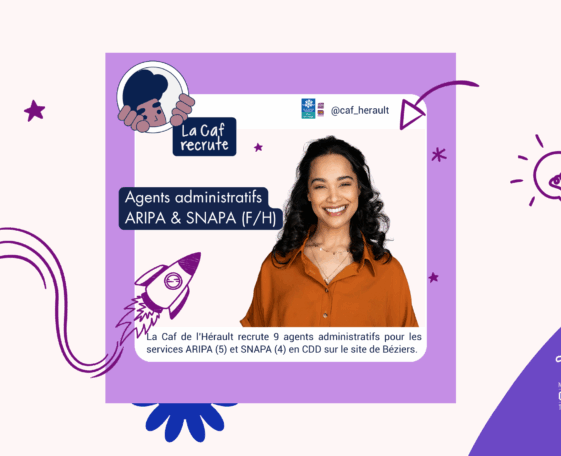 CDD – Agents administratifs ARIPA et SNAPA (H/F)