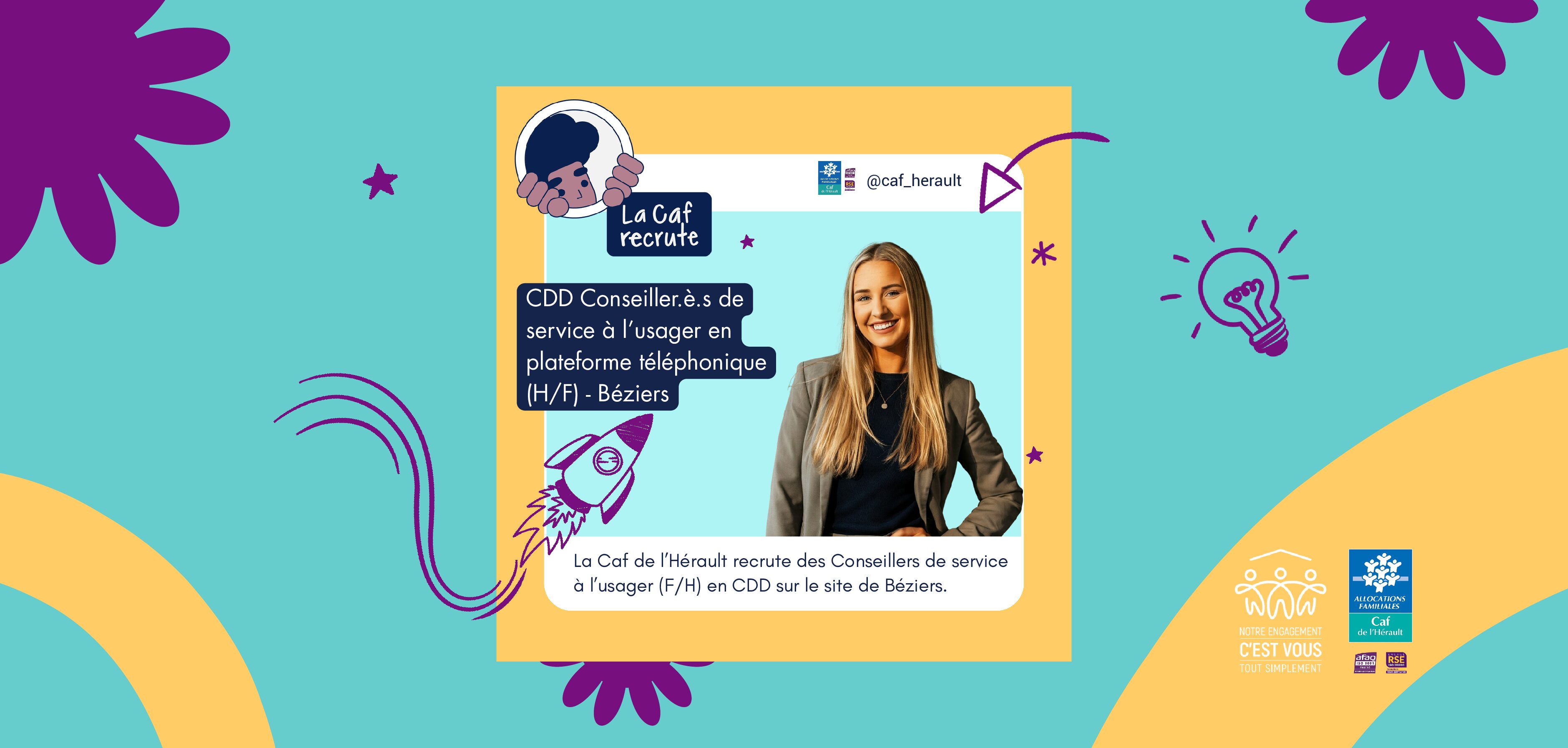 CDD – Conseillers(ères) de service à l’usager ...